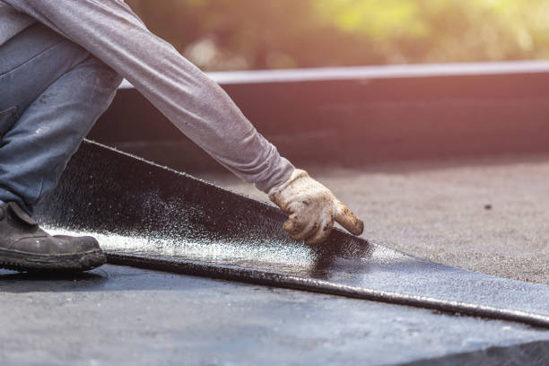 Professional Waterproofing technician working in Succasunna, NJ